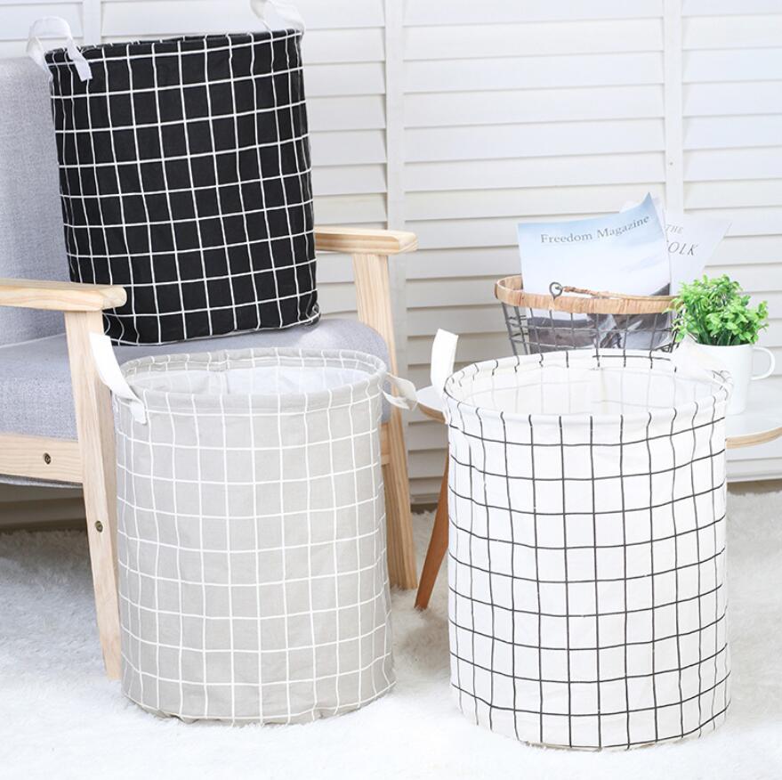 High quality fabric laundry basket toy storage basket waterproof folding laundry basket portable bathroom storage