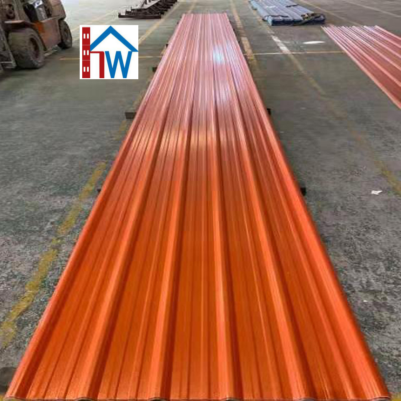 ПВХ пластиковый сарай asa крыша гофрированный лист плитка с изоляцией 3 слоя