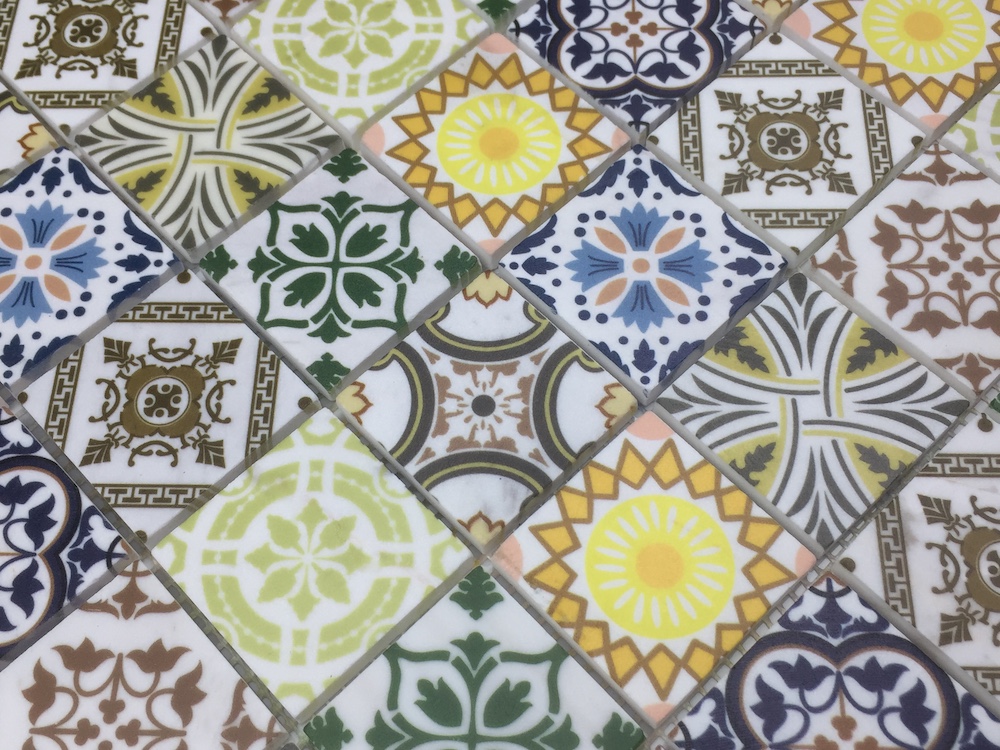 Marble Mosaics Stone Mosaic Inkjet Printing Glass Stone Mosaic