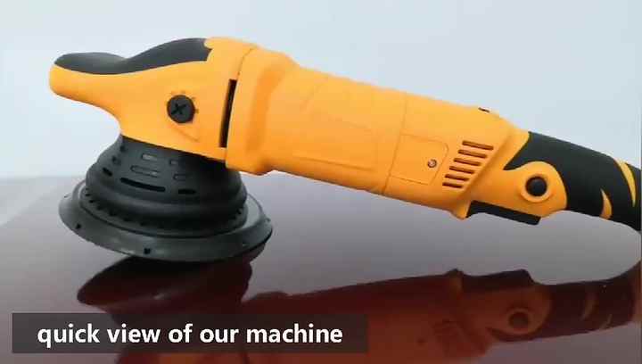 900W Dual Action Car Polishers Machine 21mm Orbit Size High Efficiency ...