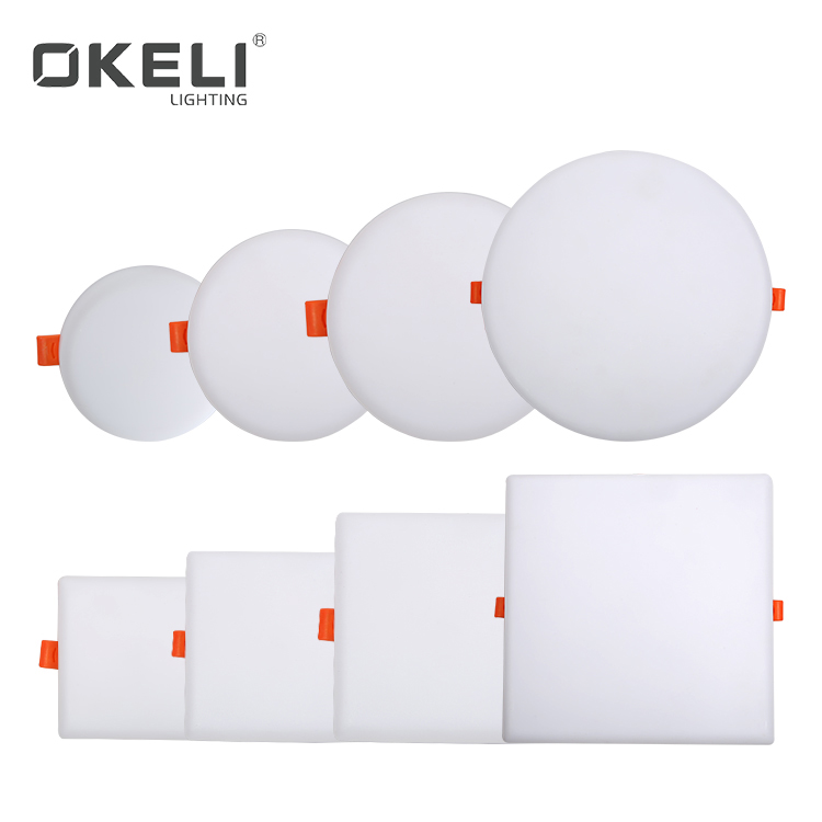 OKELI Frameless recessed mounted smd round square 10W 15W 22W 32W led downlight