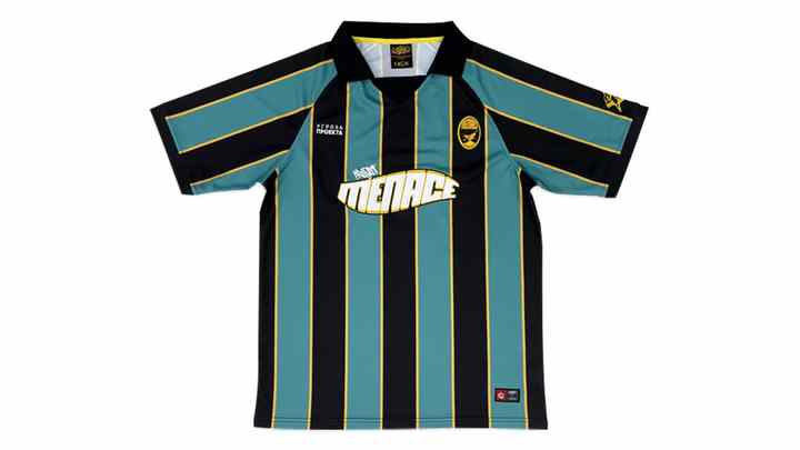 Custom Retro Football Jersey Heat Transfer Logo Design