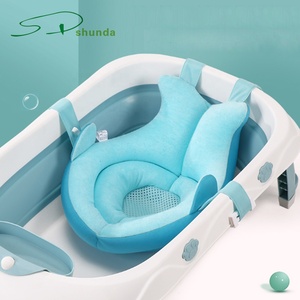 baby bath sponge cushion