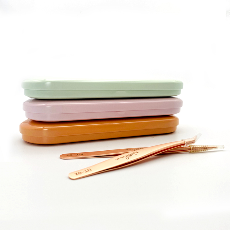 Пинцет NATUHANA в наличии, коробка для пинцета для ресниц и самая низкая цена, коробка с пинцетами для ресниц разных цветов