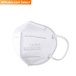Alibaba בחר סיטונאי 3 שכבות FFP2 הנשמה חד פעמית earloop פנים מסכת ספק יצרן (640pcs/קרטון)