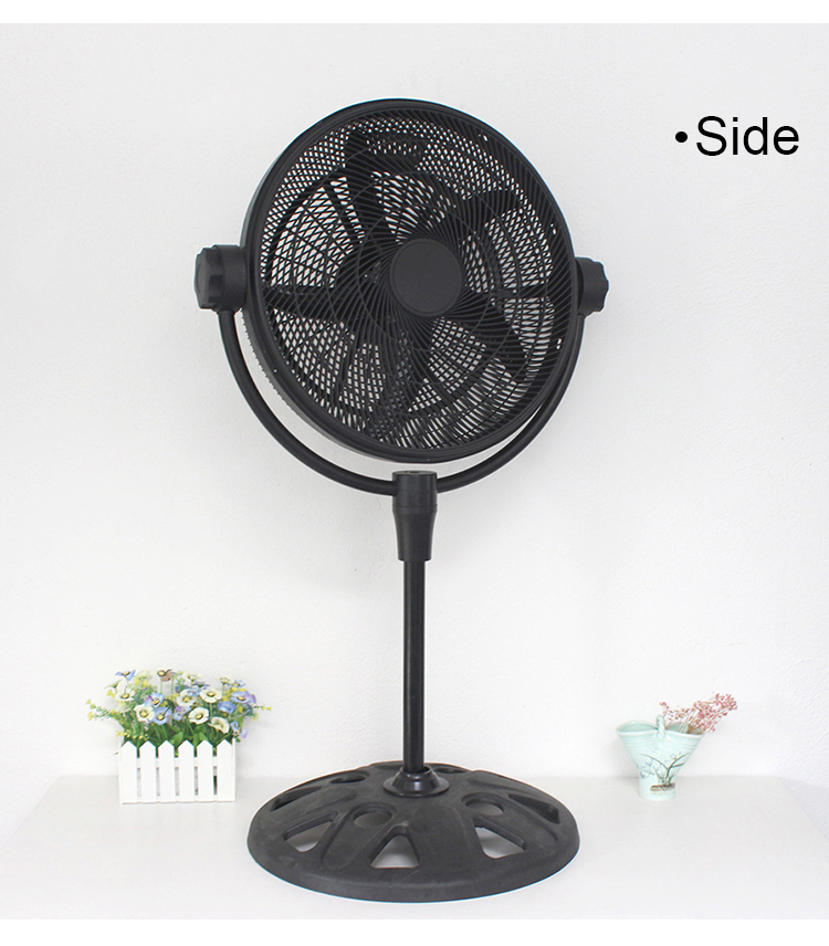 Multi-Angle 360 Degree Rotation Industrial Plastic Floor Fan 20 Inch Turbo Fan