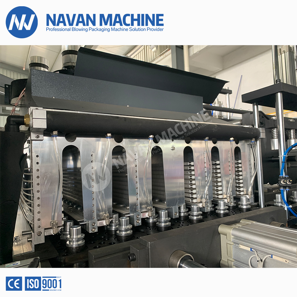 Fully Automatic 6 Cavities 0-2L PET Bottle Preform Blowing Machine