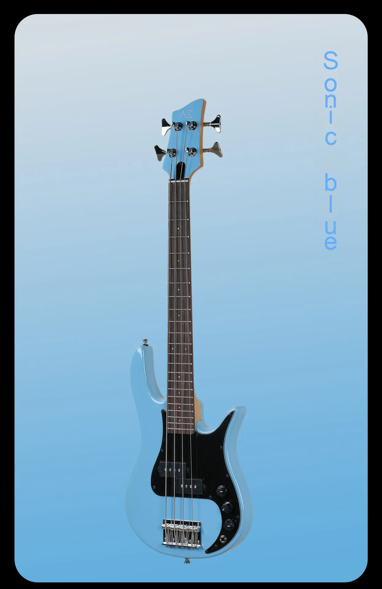 AKAMAミニエレクトリックベースMGリズムエルフ30インチ4弦初心者