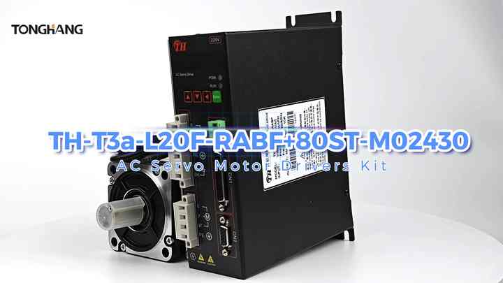 80ST 750W AC Servo Motor Drive Kit with High Power 3000rpm 3.0A 2.4N.m ...