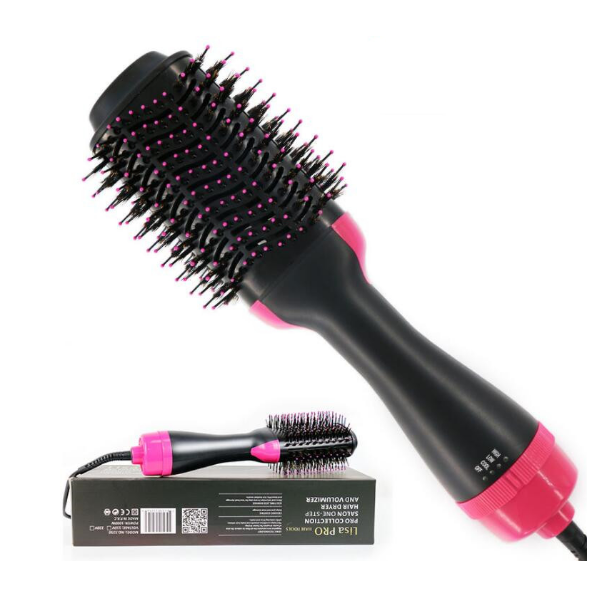 Расческа с горячим воздухом на один шаг, лучшая для путешествий, 2 в 1, фен для отрицательных волос, щетка для быстрого нагрева волос, Стайлинг для всех типов волос