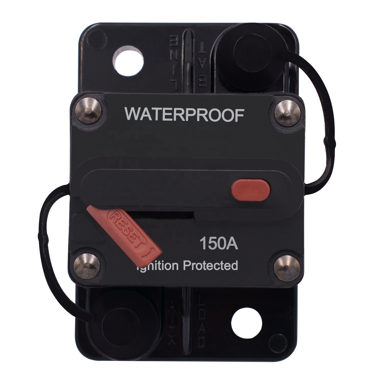 24V 60A 01 Disyuntor Interruptor Cortacircuitos para Circuito de Est/ére-o de Autom/óvil//Portafusibles para Coche 12V