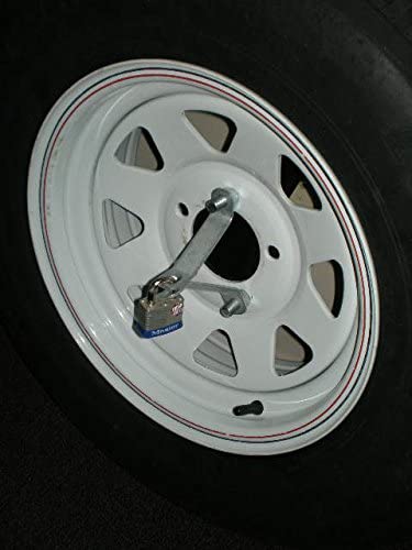 禁止通用型备用轮胎托架带锁备胎支架拖车