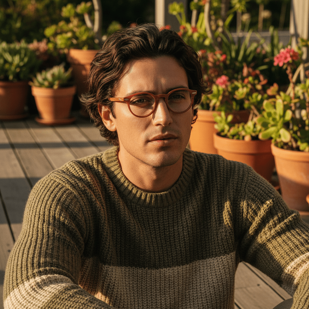 Perfectly laminated eyebrows with a mirror-like high-gloss finish, sleek and polished.