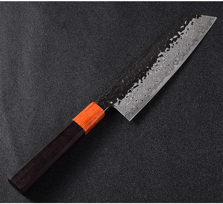Custom Logo Hand Forged Damascus Steel Japanese Chef Kiritsuke Knife