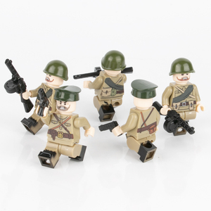 822 Building Blocks Military soldier Minifigures Decoration Toys Gifts 8PCS