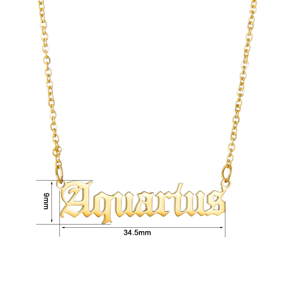 TINGN Collana a strati in oro con lettere, placcato oro 14 carati, piccolo monogramma con lettere dalla A alla Z, collana girocollo con lettere personalizzate, per ragazze, regali per donne
