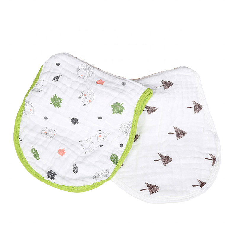 6 absorbent bibs