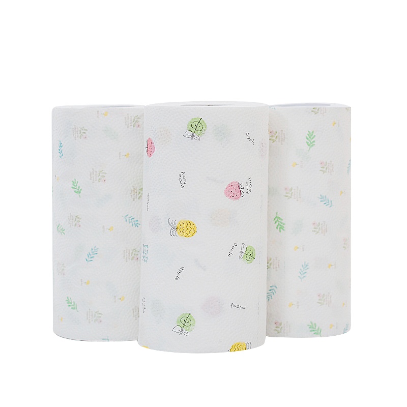 Горячая продажа на заказ напечатанная одноразовая цветная кухонная бумага