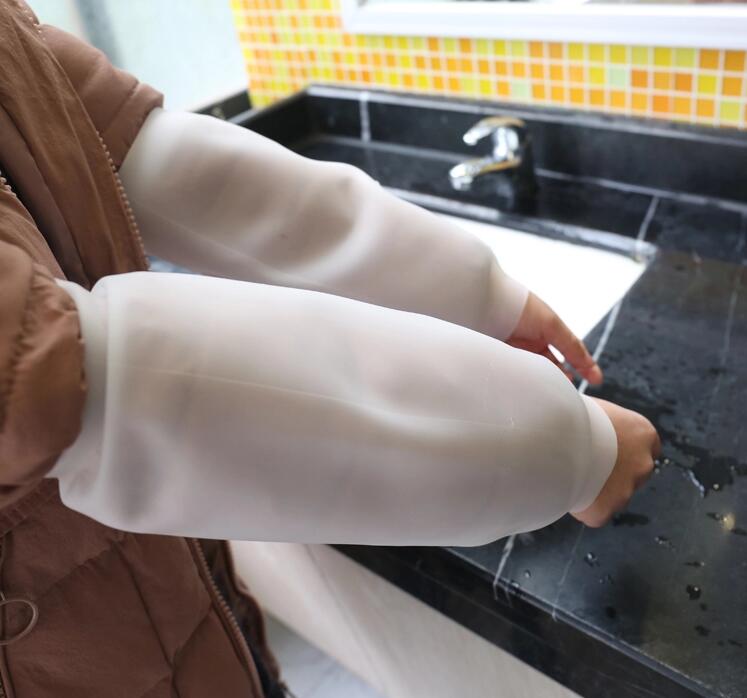 Пылезащитные многоразовые резиновые чистые комнаты для взрослых, противообрастающие нарукавники для мытья кухонной посуды