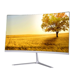 factory direct curved screen led computer monitor desktop IPS FHD 24