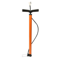 KSEIBI Folding Metal Tread Floor Pump For Bicycle Cycling Tyre