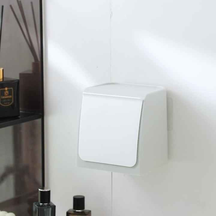 Plastic hangende opbergdoos voor de badkamer, plastic tamponhouder, opbergdoos voor maandverband voor huishoudelijk gebruik
