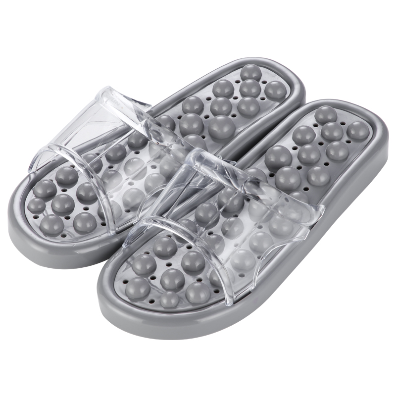 Нескользящие массажные тапочки домашняя ванная пара сандалии для домашнего душа летняя домашняя обувь