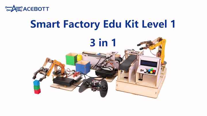 ACEBOTT New Generation ESP32 Smart Shape Recognition STEM Robotics Kit ...