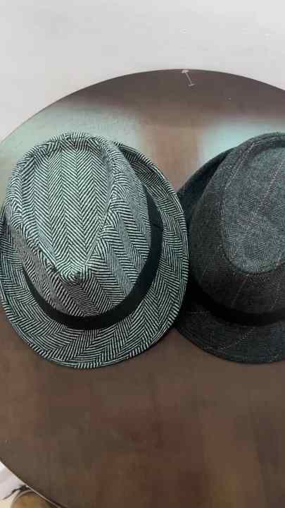 Mens Classic Plaid Manhattan Structured Gangster Trilby  display picture 3