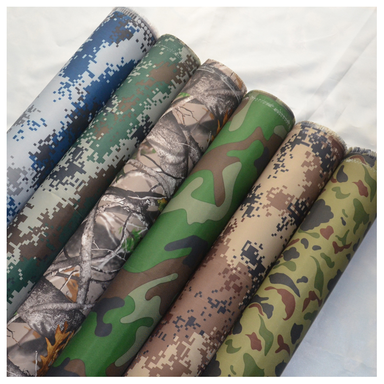 420D водонепроницаемая ткань Оксфорд наружная камуфляжная ткань для палатки