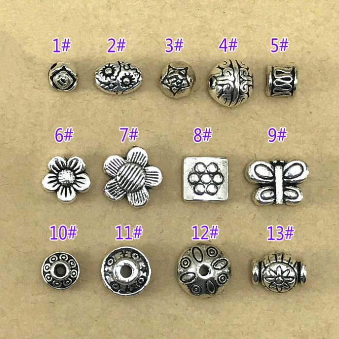 Ювелирные изделия ручной работы аксессуары Дешевые цинковый сплав бисера для DIY браслет