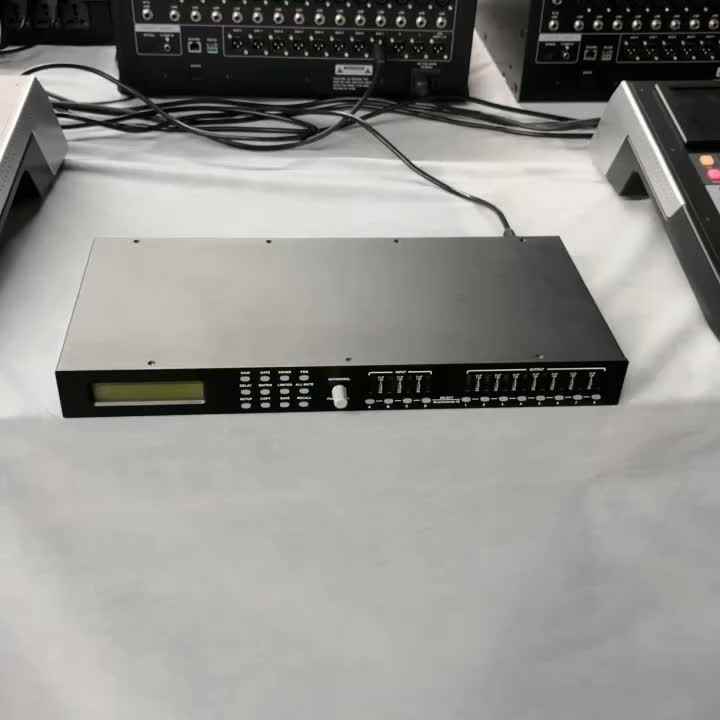 48khz Dsp Audio Processor Metal Loudspeaker Management System With