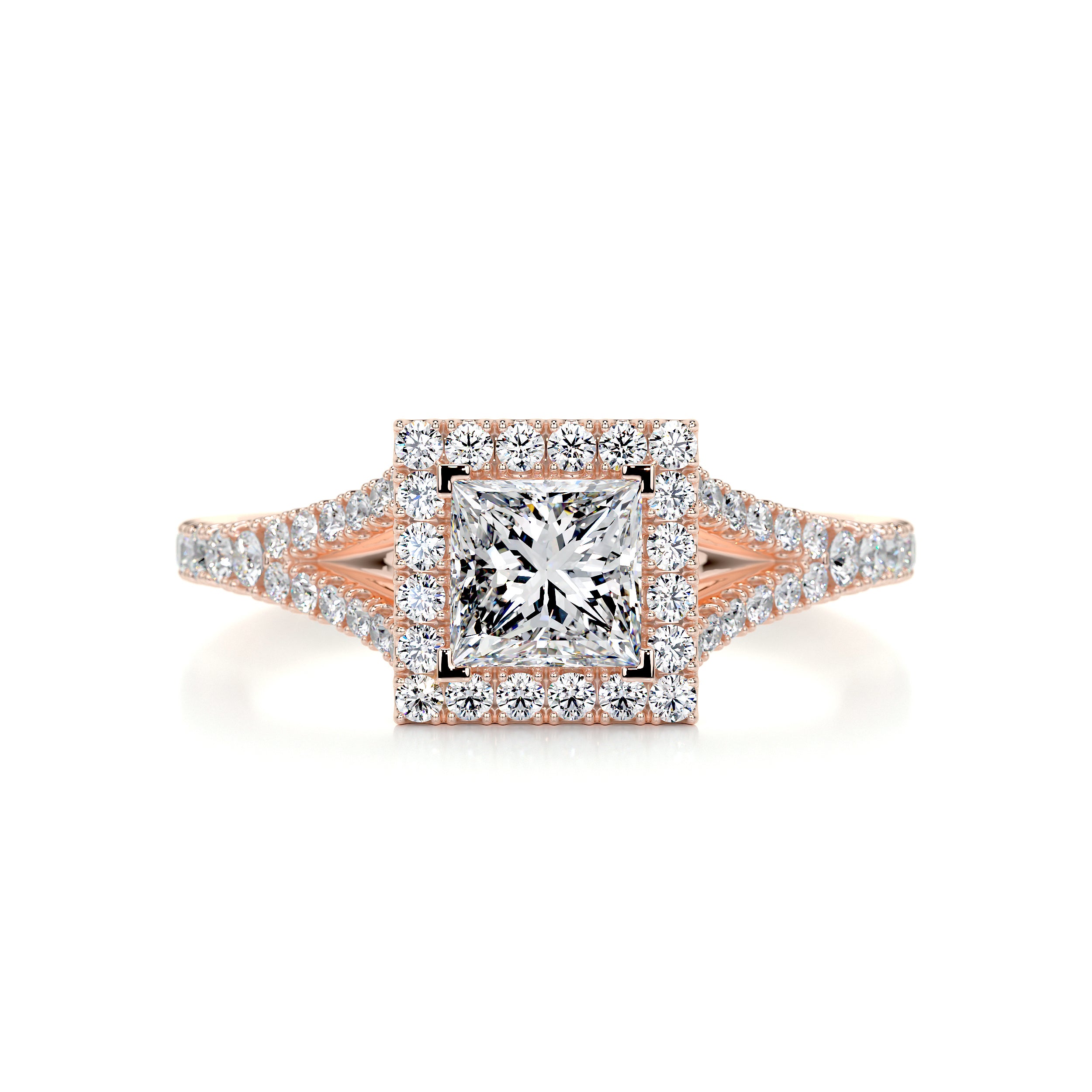 Shining Unique Women Luxury Style Jewelry Moissanite Celia Diamond Engagement Rings