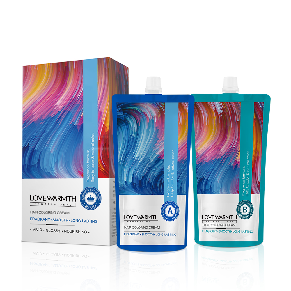 Крем для окраски волос 2021 новый японский модный ароматный с низким запахом аммиака 450 мл хорошее качество натуральные волосы 450 мл + 450 мл