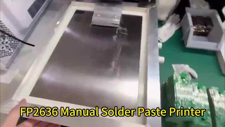 Neoden FP2636 SMT Manual PCB Solder Paste Stencil Printer