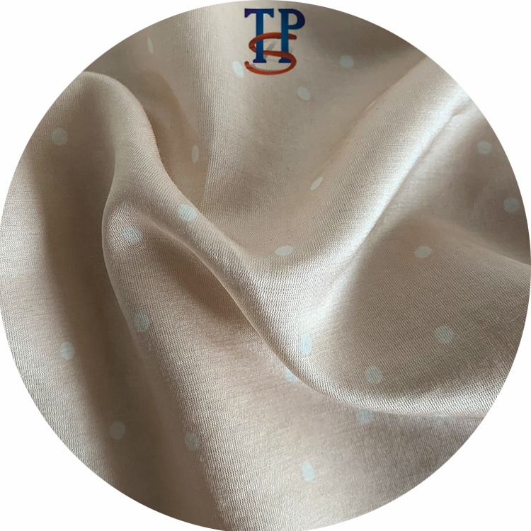 На заказ 70% хлопок 30% шелк печать шелковая атласная ткань для одежды