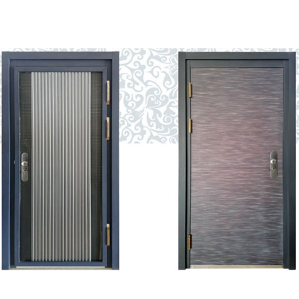 New Steel Door Design Mat Finish With Multi Lock