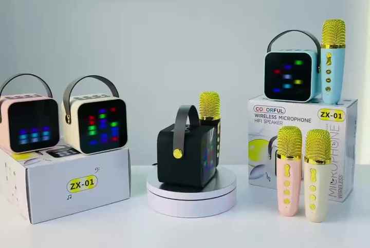 wireless speaker❤️ ZX-03 Mini Portable Wireless K12 Karaoke Speaker - Fun & Easy Singing