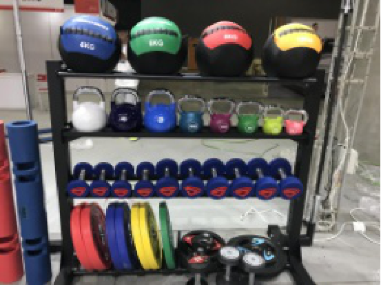 Многофункциональное оборудование для спортзала, стойка для Гиря, стойка для гантелей, стойка для хранения гигиенических тарелок