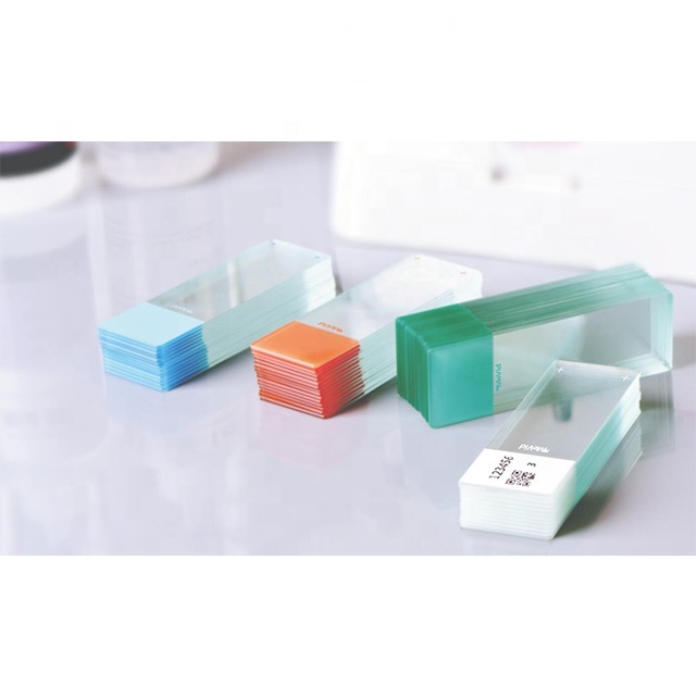 Lab прилипания Матовый Микроскоп шлепанцы без задника с открытыми пальцами лабораторные расходные материалы стекло PC2-201-16 прозрачный CN;JIA ISO CE mevid 25,0 мм * 75,0 мм * 1,1 мм