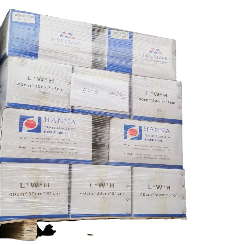 Epoxy Polyester Bright Shiny Metallic Gold Powder Coating for Metal