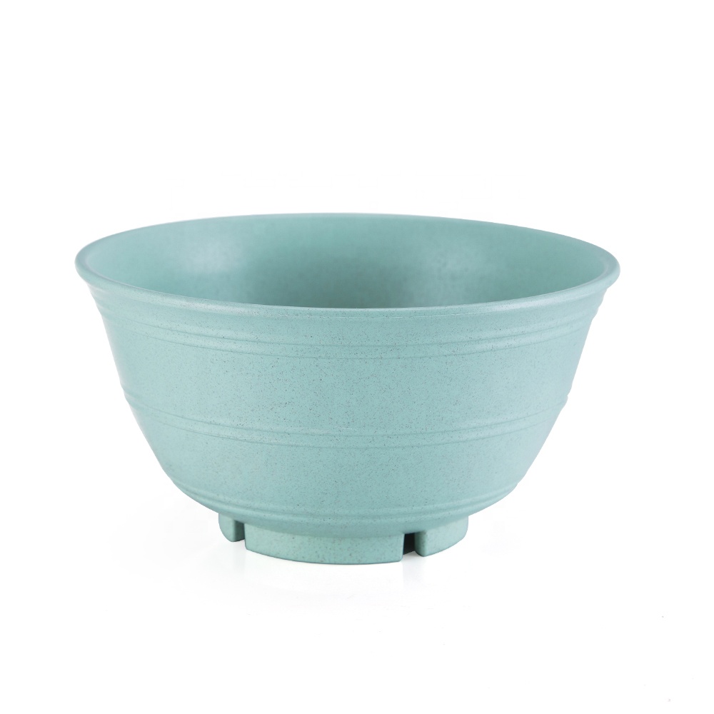 Небьющиеся большие чаши для хлопьев-30 унций (7 дюймов), волокно пшеничной соломы, легкая разлагаемая чаша, микроволновая Салатница