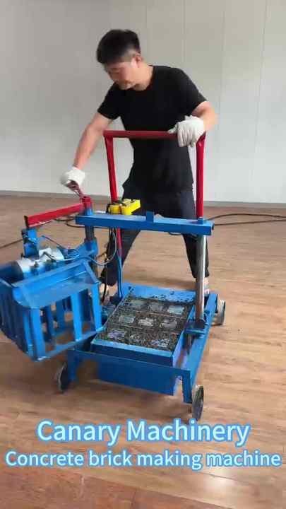 Fully Automatic Cement Brick Making Machine Paving Block Maker with PLC ...