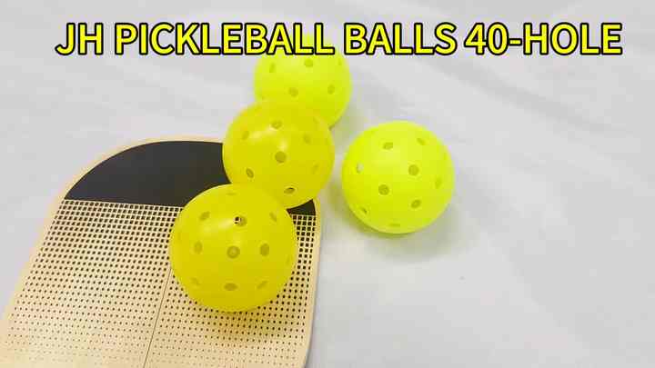 Lot de 6 Boules de Pickleball Vert Orange avec 40 Trous pour Terrains de Sport en Plein air Lot de 6 Boules de Pickleball Vert Orange avec 40 Trous pour Terrains de Sport en Plein air