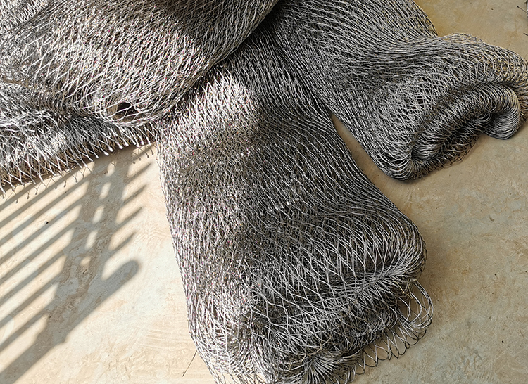 Zoo Specific Ecological 7 X 7 Ss Rope Mesh Tiger Enclosure Hand Woven
