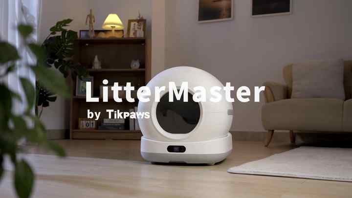 OEM 72L Kitty Litter Box Self Cleaning Tuya App Cat Toilet Litter Box Odor  Removal Automatic Cat Litter Box for Multiple Cats