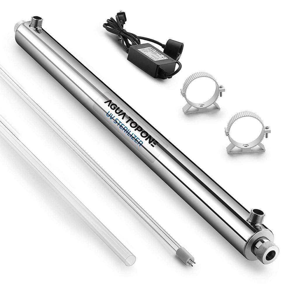AGUA TOPONE 55W 1-12GPM UVC освещение Ультрафиолетовый стерилизатор для воды