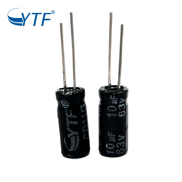 Condensadores-aluminio electrolítico-Cap ALU Elec 10UF 63V axial Condensadores-aluminio electrolítico-Cap ALU Elec 10UF 63V axial