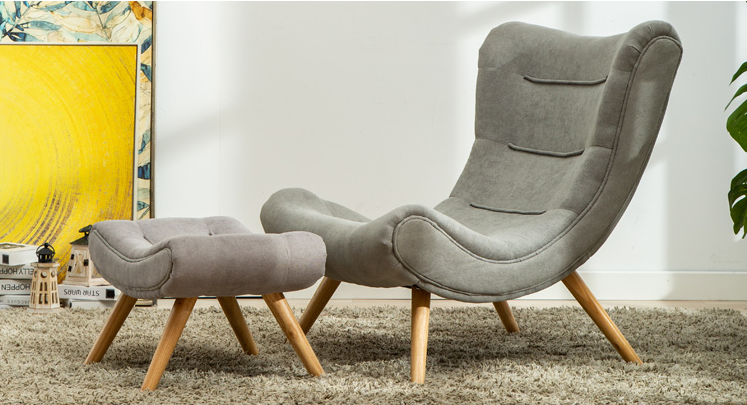 Modern Design Living Room Furniture Table And Chair Single Seat Sofa Chair
