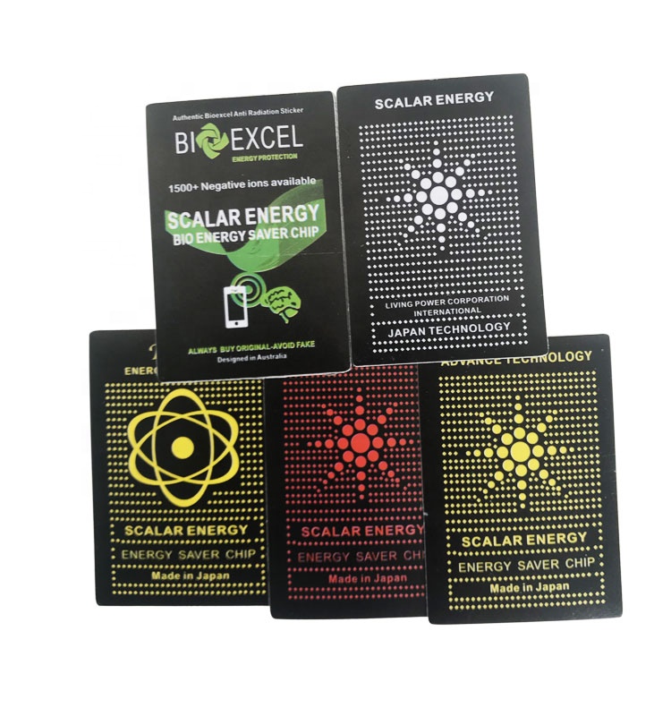 Защитная Наклейка-наклейка для радиации от Scalar energy PVC EMF/EMR